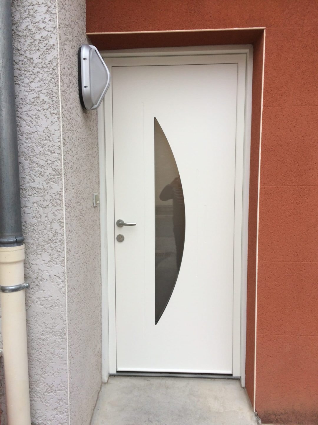 Porte d'entrée Aluminium monobloc