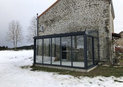 Véranda Aluminium Gris anthracite Ral 7016